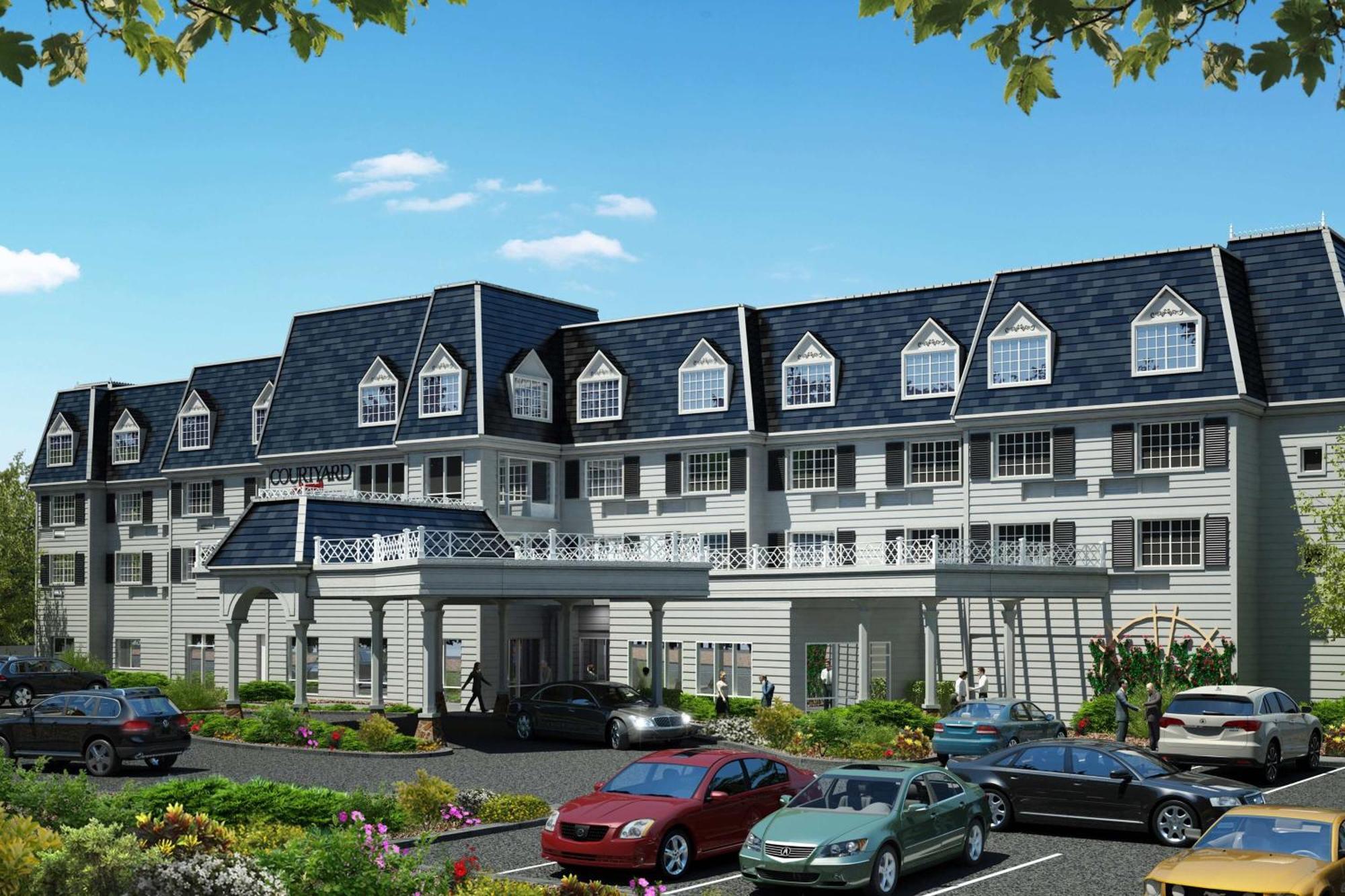 Courtyard By Marriott Lenox Berkshires Hotell Exteriör bild